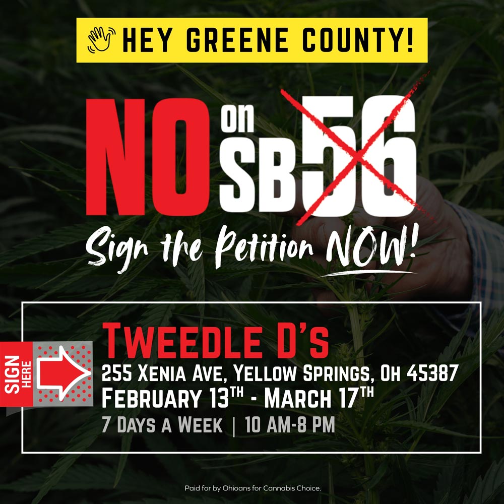 Tweedle D's, 255 Xenia Ave, Yellow Springs, OH 45387, Feb 13 - March 17, 7 Days a week, 10am - 8pm